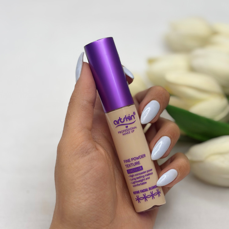 کانسیلر بنفش مدلREFINE FACIAL BLEMISHESکیفیت اصلی سبک و فول کاور ضدلک صورت و ماندگاری بالا