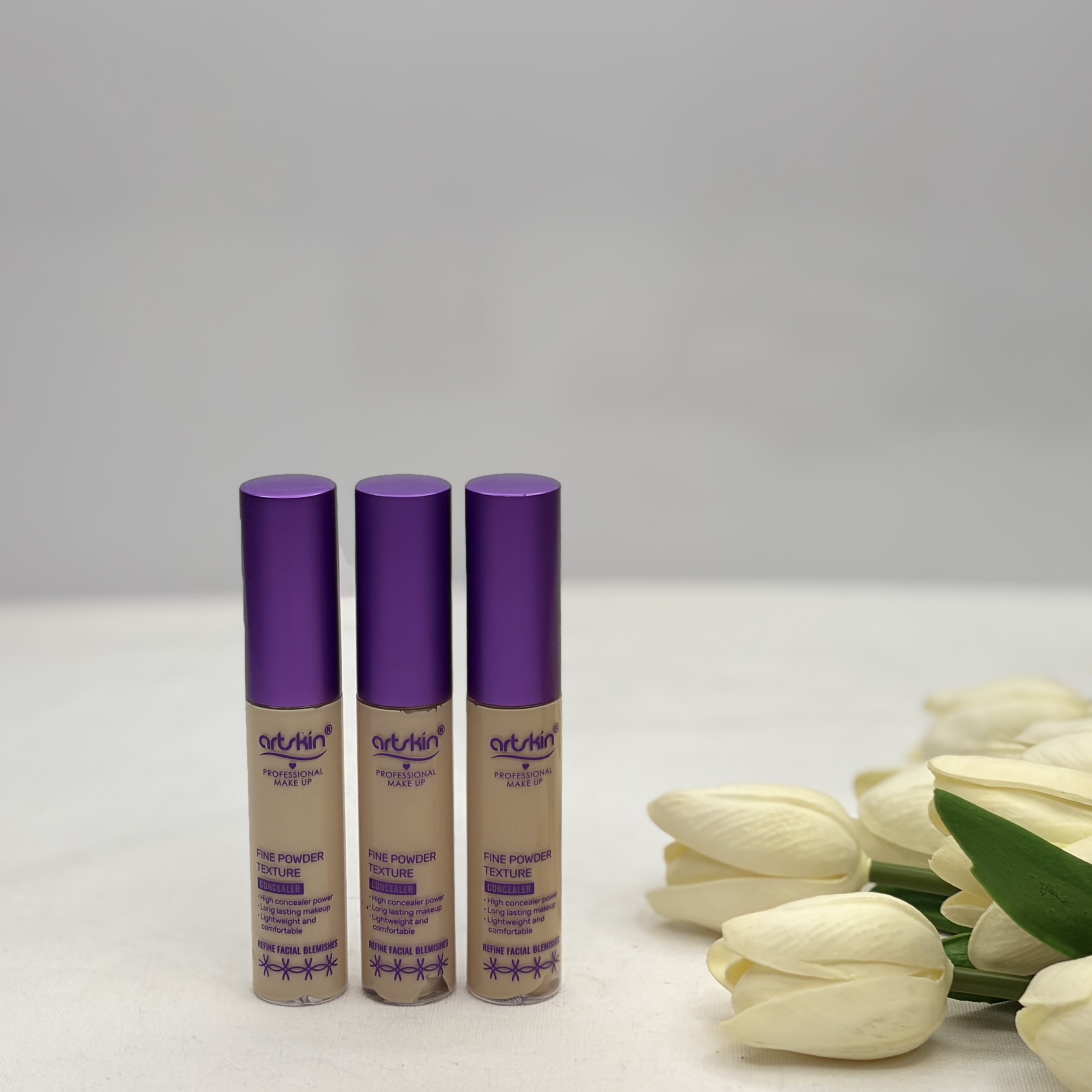 کانسیلر بنفش مدلREFINE FACIAL BLEMISHESکیفیت اصلی سبک و فول کاور ضدلک صورت و ماندگاری بالا