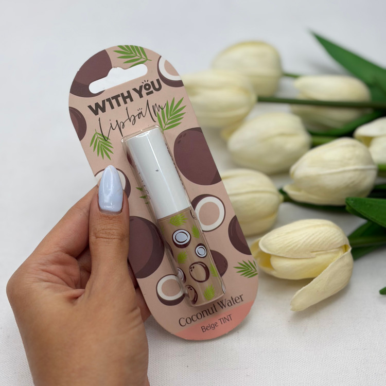 بالم لب رایحه آب نارگیل Coconut Waterبرند ویت یو WITH YOU