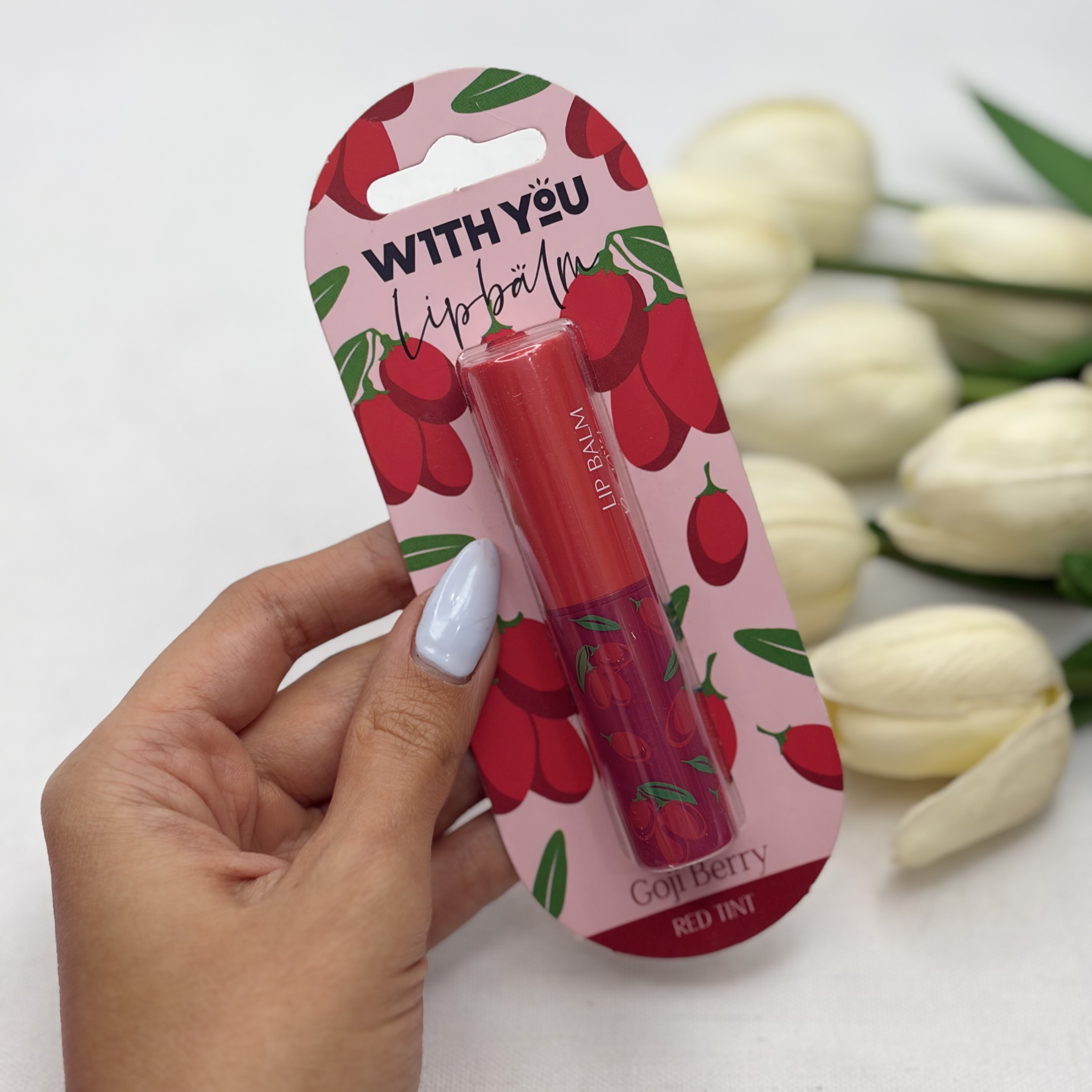بالم لب رایحه گوجی بری Goji Berryبرند ویت یو WITH YOU