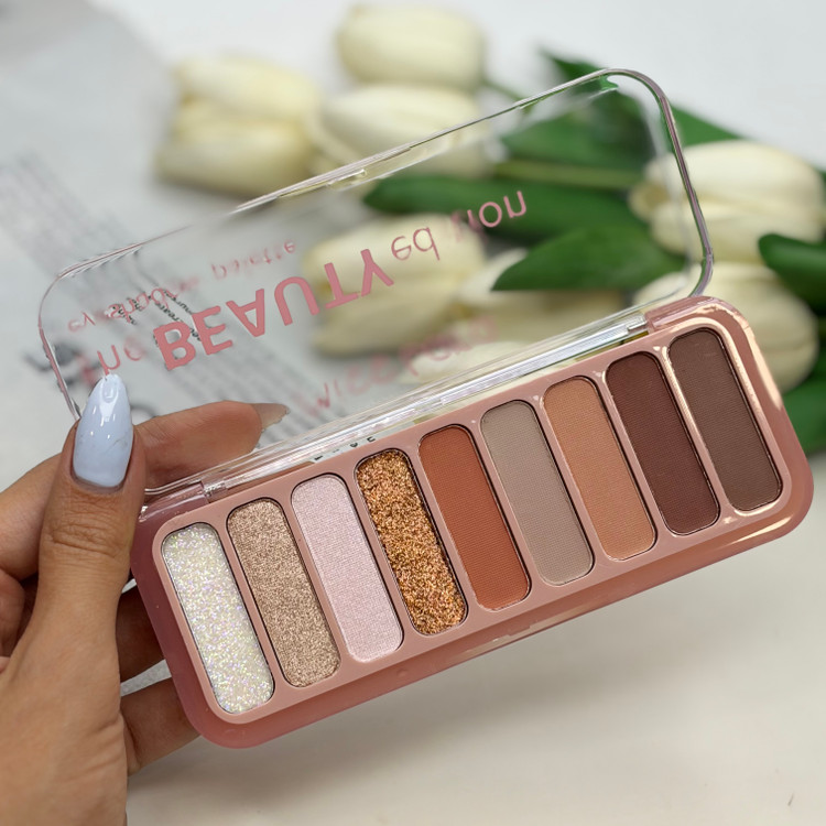 پالت سایه 9 رنگ مات و شاین شماره 2 پلت مدل The Beauty Edition