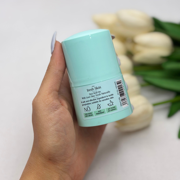 مام رول ضد تعریق دئودورانت زنانه ویت یو مدلSoft Seasalt حجم 50 میل 48 ساعته دارای گلیسیرین
